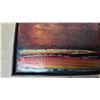 Image 3 : Original Abstract Painting by J.F. Miller in Black Floating Frame. 7”×8”