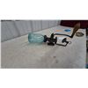 Image 6 : Universal Coffee Grinder with Blue Glass Jar and Crank Handle
