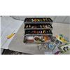 Image 2 : Vintage Aluminum Metal Tackle Box with Assorted Fishing Lures and Line