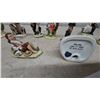 Image 7 : Collection of 12 Norman Rockwell Porcelain Figurines Including Lovers Love Story and Self Portrait