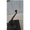 Image 4 : Antique Cast Iron and Wood Coffee Grinder with Drawer and Handle