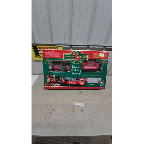 Lionel Trains American Legend G-Scale Holiday Special Christmas Train Set, Classic Steam Locomotive