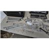 Image 5 : Large Lot of Wrenches and Sockets Including Craftsman and West Ward, and Metal tool box