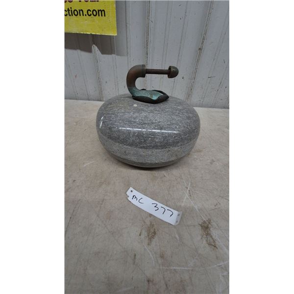 Curling Stone with Handle