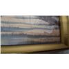 Image 3 : Donald Rogers Winter Landscape Tray, Solian Ware Deer Plate, and Wood Tray