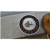 Image 4 : Donald Rogers Winter Landscape Tray, Solian Ware Deer Plate, and Wood Tray