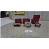Image 1 : Hallmark Miniature Houses: General Store, Post Office, and 3 Houses with Original Boxes