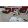 Image 5 : Hallmark Miniature Houses: General Store, Post Office, and 3 Houses with Original Boxes
