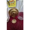 Image 6 : Vintage Conant Custom Brass Thermo-Hygrometer, Milk Bottle, and Glass Urinal Bottle