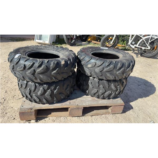 Four Quad Tires