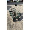 Image 2 : Green Metal Mesh Garden Cart