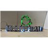 Image 1 : Moosehead Beer Illuminated LED Sign with Moose Head Logo, Dimmer and On/Off Controls, 16 × 36”