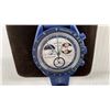 Image 5 : Omega x Swatch Bioceramic MoonSwatch Speedmaster Mission to the Moonphase Snoopy Blue