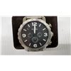 Image 8 : Fossil JR1353 Men's Stainless Steel Chronograph Watch with Black Dial