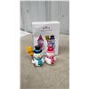 Image 5 : Hallmark Keepsake Ornament Collection Including Teeny Sip Baby Bottle Ornament, Angel, Church