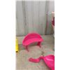 Image 5 : Barbie Glam Vacation Boat Playset with Doll, Lounge Chairs, Swing, Dolphin