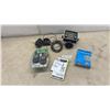 Image 1 : Aqua-Probe SP200 Depth/Fish Finder, No Power Cable and Cobra MicroTalk FRS 110-2 MF 14-Channel