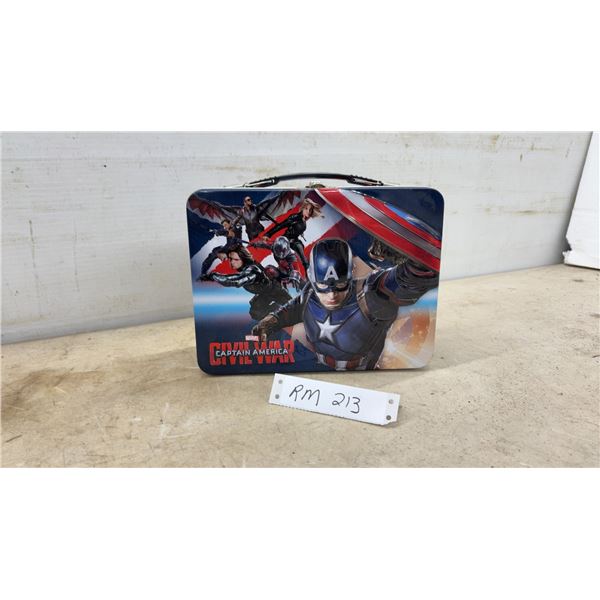 Marvel Captain America: Civil War Embossed Tin Lunchbox