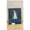 Image 1 : Original Acrylic Painting on Canvas by K. Reese 2018, White Christmas Tree Winter Landscape