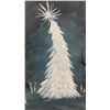 Image 4 : Original Acrylic Painting on Canvas by K. Reese 2018, White Christmas Tree Winter Landscape