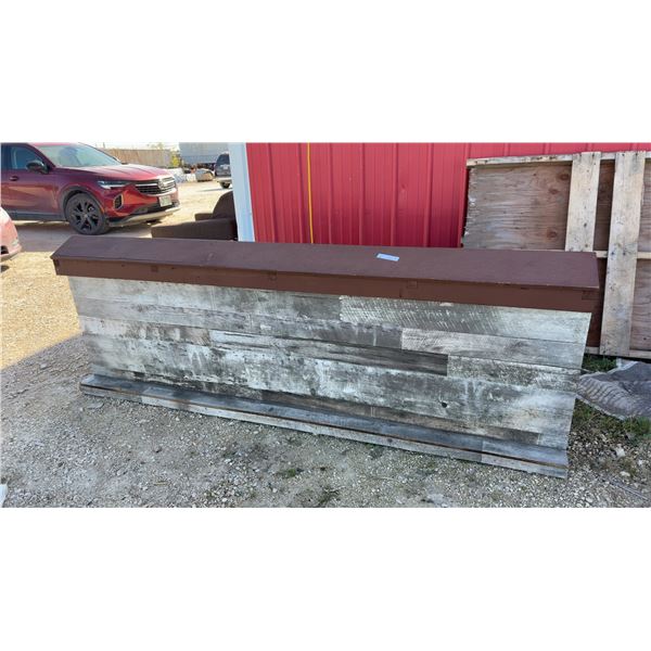 Saddle Bench or Repurpose, Displays 3 Large or 4 Small Saddles, 8' x 17” x 33”