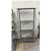 Image 4 : Pair of Galvanized Steel 4-Tier Utility Shelving Units, 55 × 23 × 11”