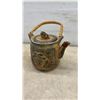 Image 7 : Ceramic Rooster Pitcher, Duck-Shaped Teapot with Bamboo Handle, and Rustic Frog Teapot