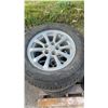 Image 2 : 4 Mitsubishi RVR 16” Alloy Rims with Winter Tires (Value in Rims)