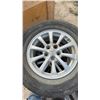Image 3 : 4 Mitsubishi RVR 16” Alloy Rims with Winter Tires (Value in Rims)