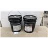 Image 1 : Sealed Commonwealth Oil Regal Complex EP2 and sealed CommClean Green Lubricants, 17 kg/37 lbs