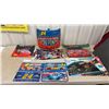Image 1 : Jeff Gordon Memorabilia Lot: Posters - 19” x 13”, Calendar, License Plates and Plastic Hood Wall