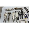 Image 5 : Assortment of Locking Pliers Including Vise-Grip C-Clamp, Curved Jaw, Long Nose, Tin Snips