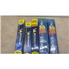 Image 2 : New Windshield Wiper Blades, Michelin Guardian, Stealth, EZ Fit, 17”, 18”, 22”, 26”