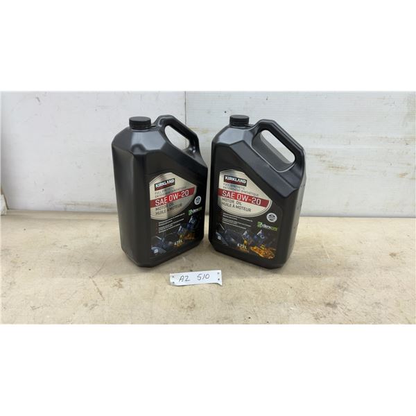 New Kirkland Signature Full Synthetic SAE 0W-20 Motor Oil, 4.73 L, 2-Pack