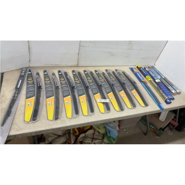 New 13 Wiper Blades: Ultimate X 22”, Michelin Guardian and Stealth 17”, EZ-Fit AS17