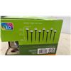 Image 6 : New Luminus Solar Pathway Lights 4-Pack and Mainstays Crackle Glass Pathway Light Set 8-Pack
