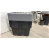 Image 1 : TuffStore by Accent Heavy-Duty 27-Gallon Storage Boxes, 28.6” x 19.7” x 16.2”, Set of 8
