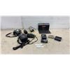 Image 1 : Nikon FG SLR Film Camera, Canon PowerShot A2100, Toshiba PDR-5300 Digital Cameras