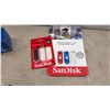 Image 5 : Compaq PS/2 Wired Keyboard, SanDisk USB Flash Drives, MicroSDXC Cards, Blink Sync Module