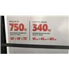 Image 5 : New Three TuffStore 5-Shelf Adjustable Resin Shelving Units, 36” x 18” x 72”, 750 Pound Capacity