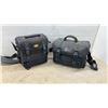 Image 13 : Canon Canovision 8 E07 8mm Camcorder with 8x AF Zoom, Panasonic NV-M40 Camcorder, Bags