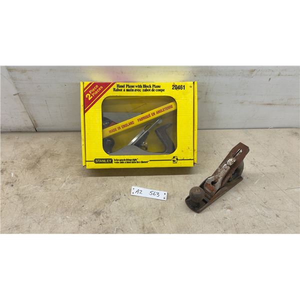 Stanley 20461 2-Piece Hand Plane and Block Plane Set and More, Made in England