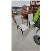 Image 6 : Patio Dining Set: Tabletop, 4 Chairs, Umbrella, and Base