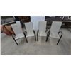 Image 1 : Four Patio Chairs. Stackable