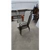 Image 8 : Four Patio Chairs. Stackable