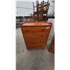 Image 2 : Pair of Mid-Century Modern Dressers: Tall Chest of Drawers. 44”×20”×32” and Low Chest of Drawers.