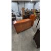Image 7 : Pair of Mid-Century Modern Dressers: Tall Chest of Drawers. 44”×20”×32” and Low Chest of Drawers.