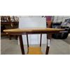Image 5 : Small Square Top Side Table with Lower Shelf 28”×18”×18”