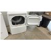 Image 11 : GE Top-Load Washer and GE Front-Load Electric Dryer, White