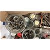 Image 5 : Two Boxes Assorted Hardware, Screws, Nails, Bolts